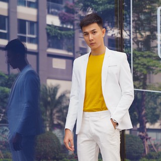 Áo Vest Nam Màu Trắng CELEB 9VD20