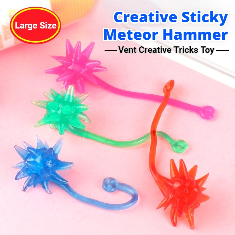 Đồ Chơi Nén Lòng Bàn Tay Dính Tường Phát Nhạc Hình Người Nhện Gà Trống