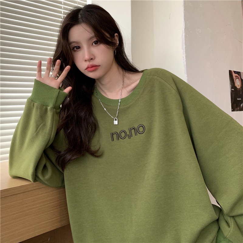 Áo sweater SUXI cho nữ dài tay thiết kế mới thời trang mùa thu theo phong cách Hàn Quốc