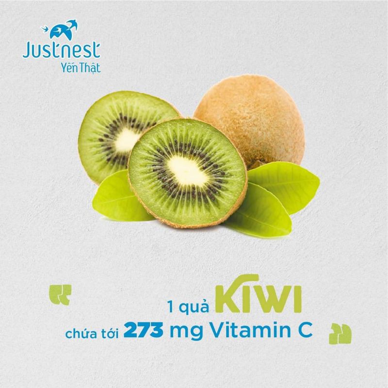 Nước yến jusnet trái cây Kiwi 6chai x120ml 5. 2025