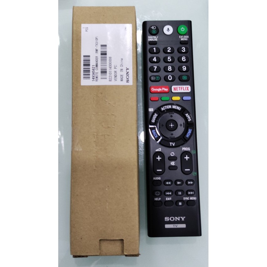 Remote điều khiển giọng nói Tivi Sony BRAVIA RMF-TX310P ((Trung Tâm Bảo Hành Sony)