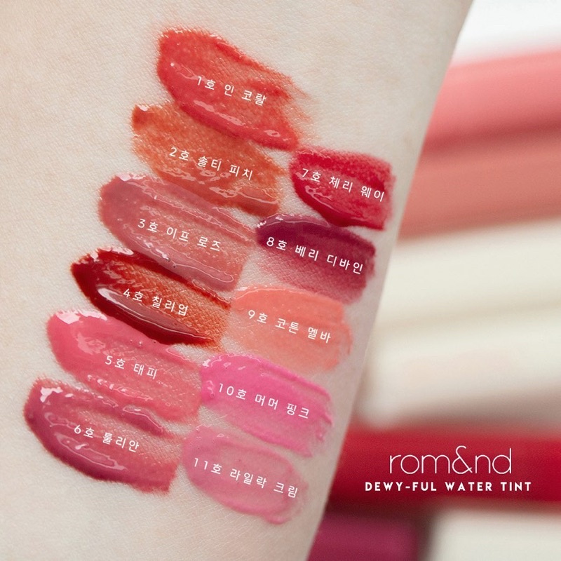 Son tint bóng Romand Dewyful Water Tint
