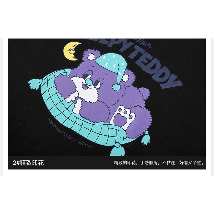 (CÓ SẴN) Aó thun dài tay Nelly : Mẫu SLEEPY TEDDY | BigBuy360 - bigbuy360.vn