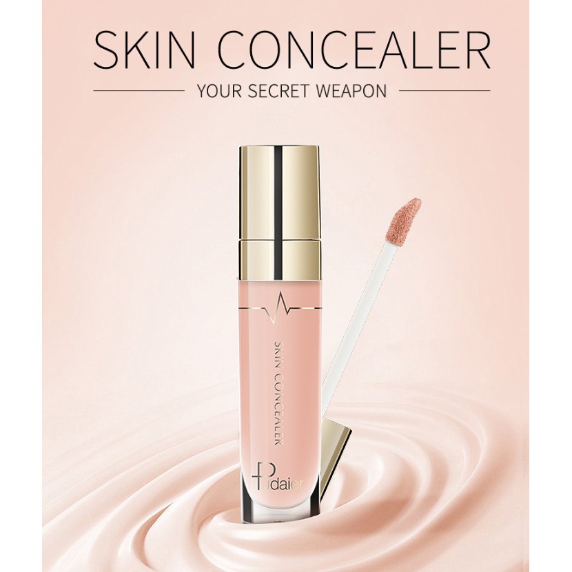 Kem che khuyết điểm PUDAIER dạng lỏng 6 màu tùy chọn 30g