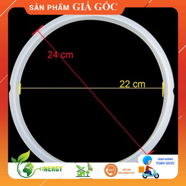 Ron (Gioăng) nồi áp suất điện 4L 5L 6L - Gioăng nồi áp suất 22cm - 24cm