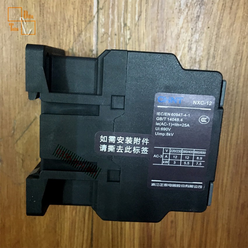 Khởi Động Từ Contactor CHNT NXC-09 9A, NXC 12 220, NXC 18 220