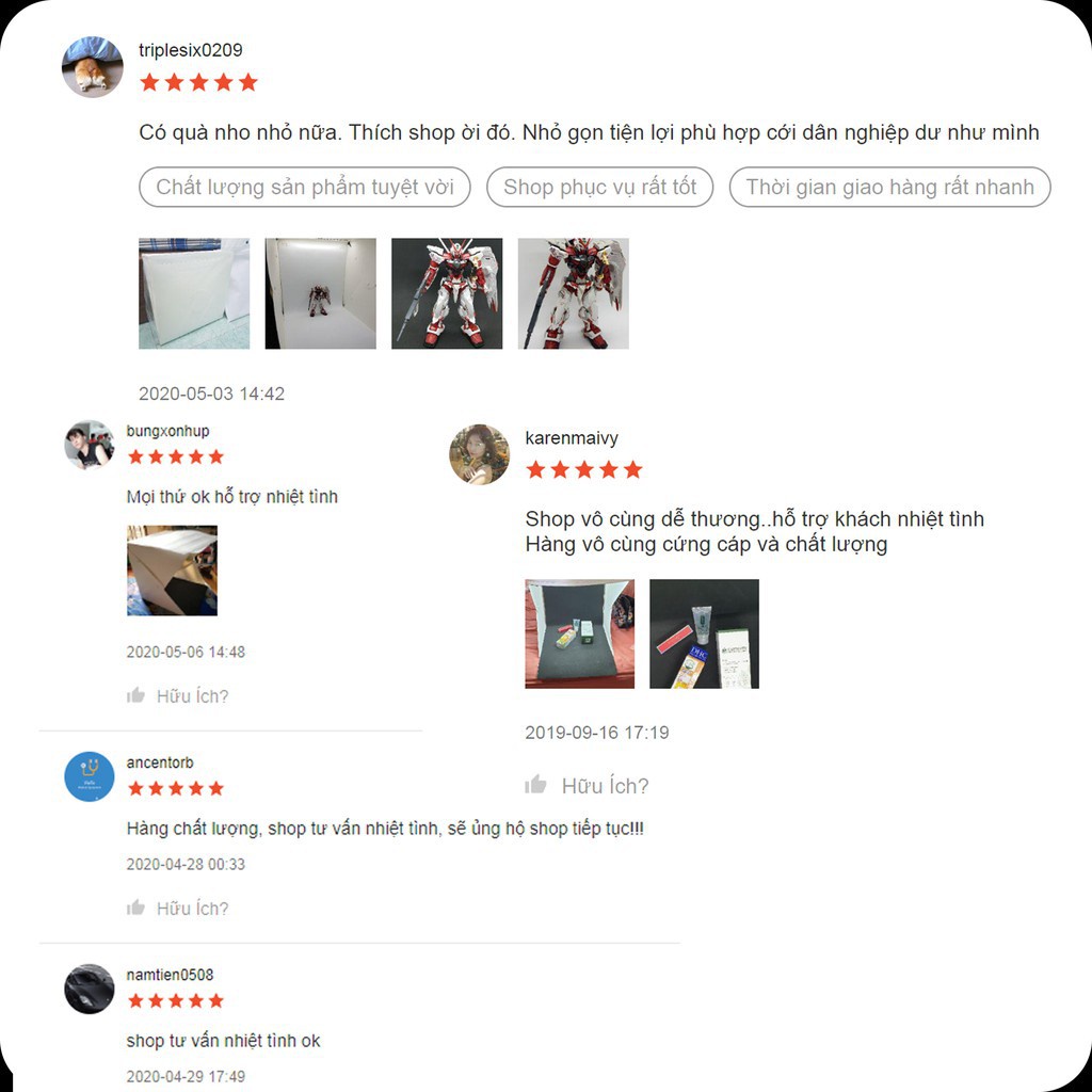 Hộp đèn studio ảnh size 22cm x 25cm ảnh chụp nhẹ nhàng ảnh studio set sản phẩm hộp đèn chụp mini