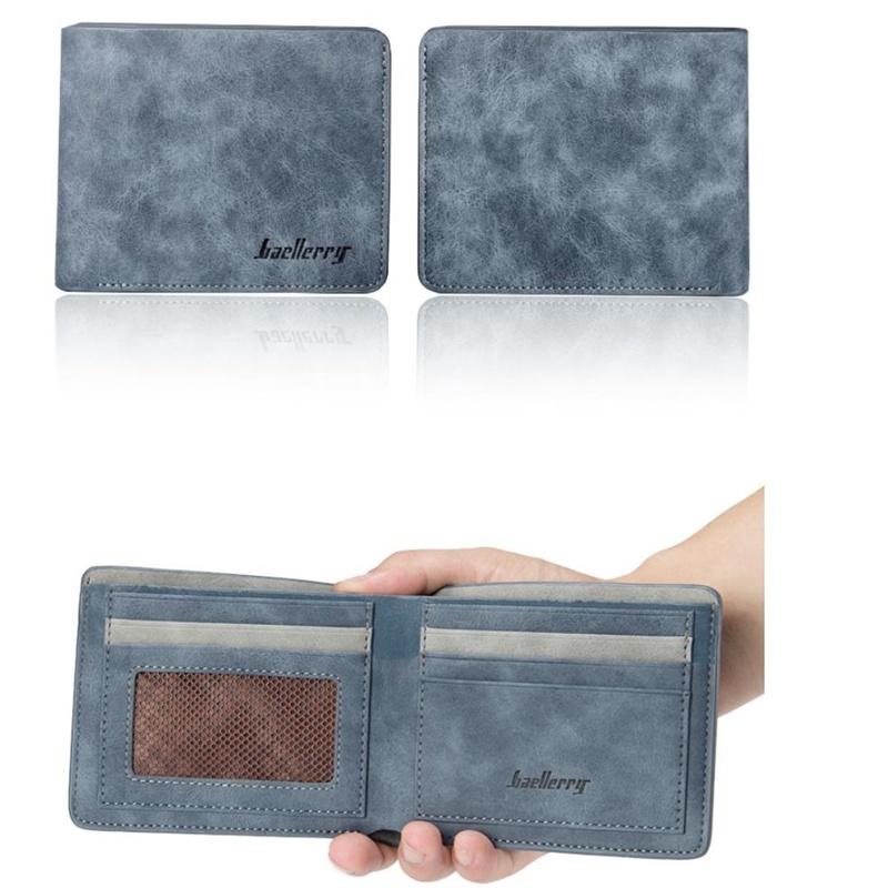 Ví PIERRE LOUES làm từ da lộn phong cách Hàn Quốc thời trang cho nam