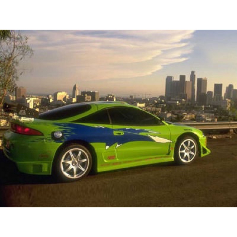 Xe Hot Wheels Premium ‘95 Mitsubishi Eclipse Fast And Furious Original