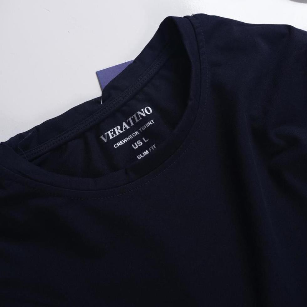 Áo thun dài tay nam giữ nhiệt Veratino thu đông đẹp cổ tròn chất cotton co giãn mặc tập gym, đi chơi, đi làm | BigBuy360 - bigbuy360.vn