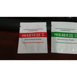 2 Gói chất chuẩn pH - 4.01 , pH-6.86 cho máy đo độ pH