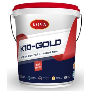 Sơn trắng trần trong nhà Kova -4kg