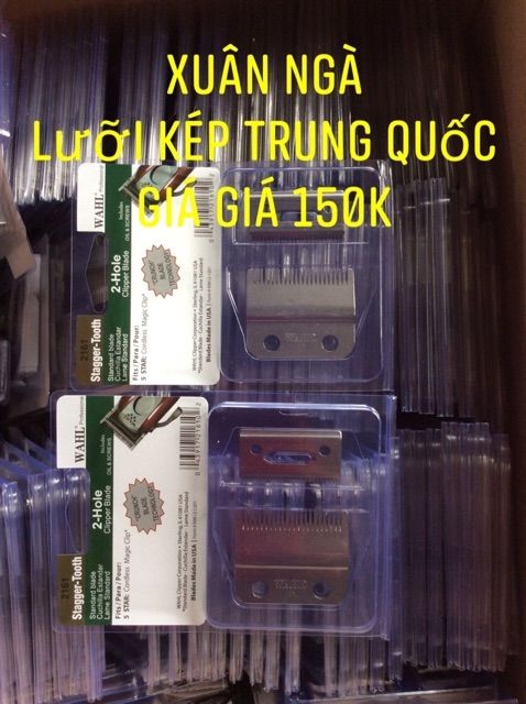 Lưỡi kép trung quốc ca lắp tông đơ