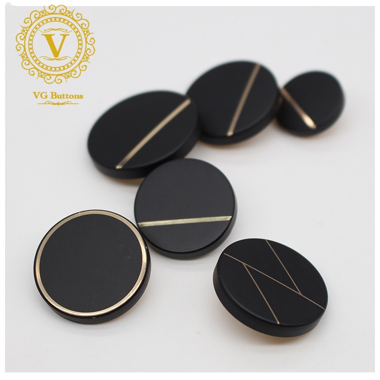 Cúc kim loại cao cấp, Khuy áo phẳng, phù hợp áo vest nam và nữ, quần tây, áo khoác măng tô, áo khoác dạ