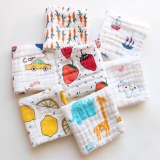 Set 5 Khăn Sữa Aden Nhăn 6 lớp