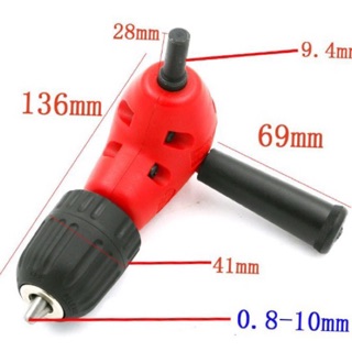 Đầu chuyển hướng góc máy khoan cặp mũi 0.8 đến 10mm