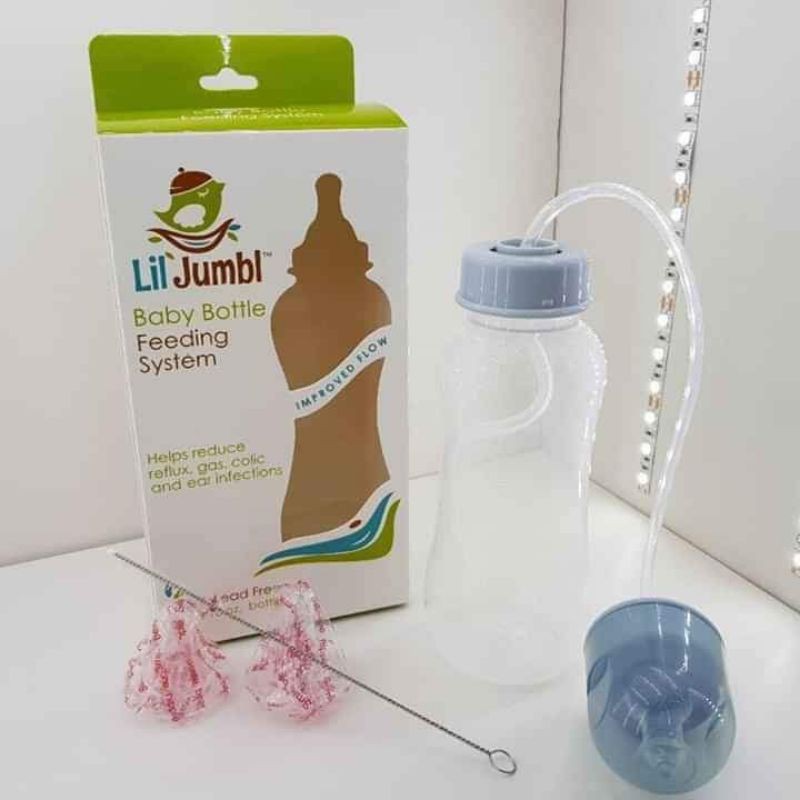 BÌNH SỮA RẢNH TAY LIL JUMBL 300ML