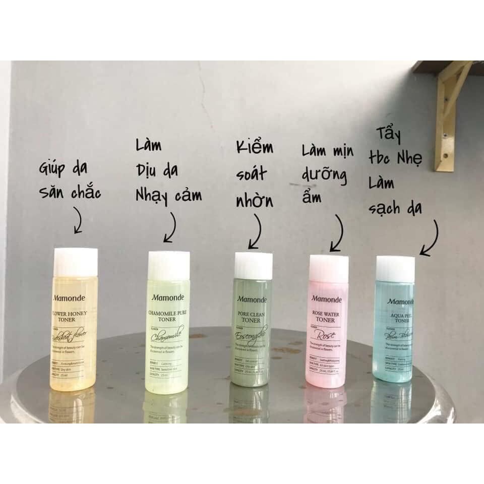 [MINI] Nước hoa hồng cân bằng da Toner Mamonde