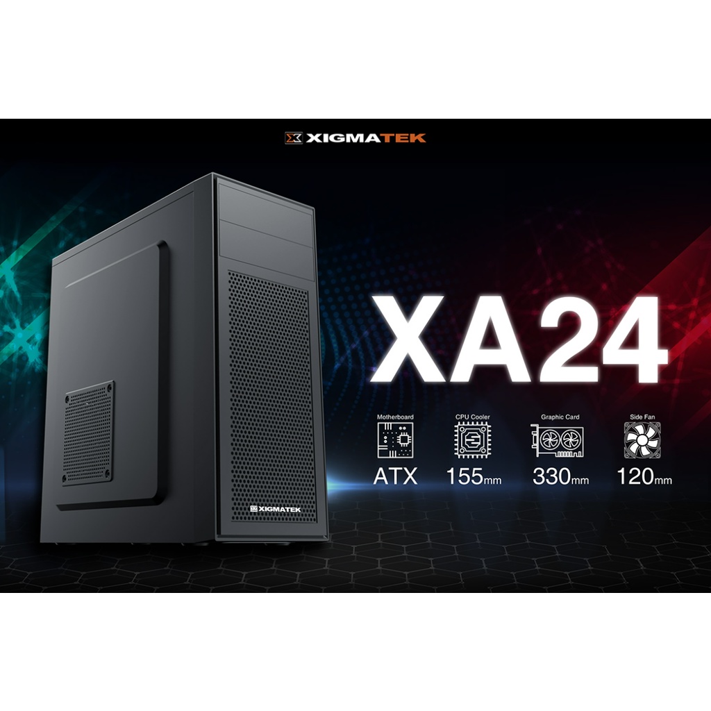 Vỏ case máy tính Xigmatek XA-20 EN46072 | XA-22 EN47567 | XA-24 EN48359 (ATX) | XM-21 (M-ATX) EN47260