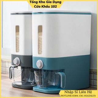 [ SẢN PHẨM MỚI ] Thùng Đựng Gạo Thông Minh Hàng Cao Cấp Dung Tích 12kg