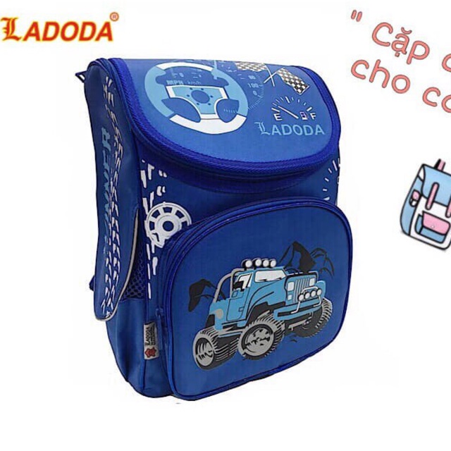 Cặp học sinh chống gù C107 Ladoda