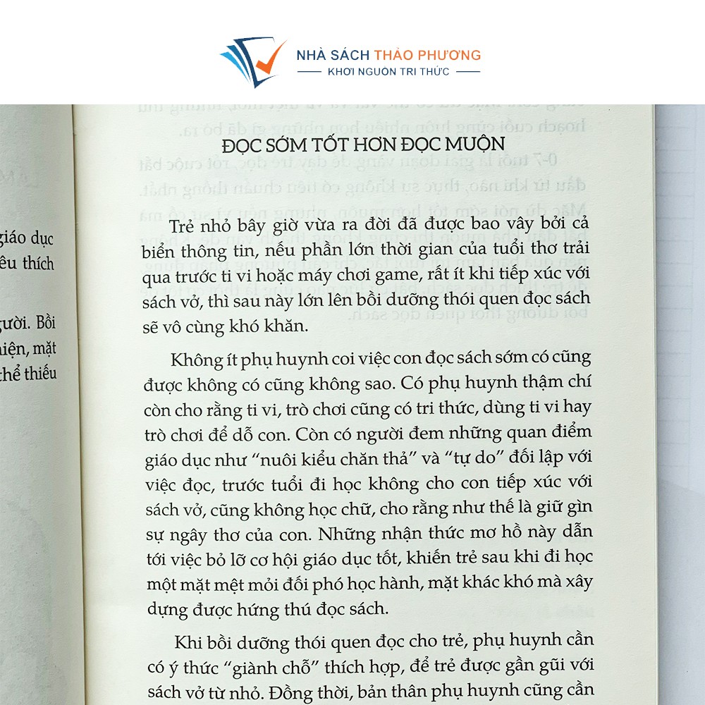 Sách - Nuôi dạy một đứa trẻ thích đọc sách bí quyết xây dựng thói quen đọc cho bé