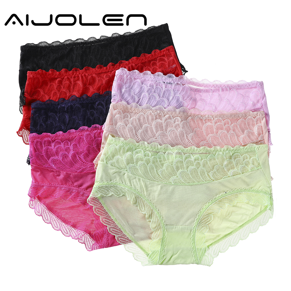 Quần Lót Aijolen Viền Ren Không Lộ Đường May Quyến Rũ Cho Nữ