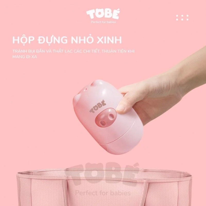 Bộ Bấm Móng 4 Chi Tiết Tobé Chính Hãng Cho Bé