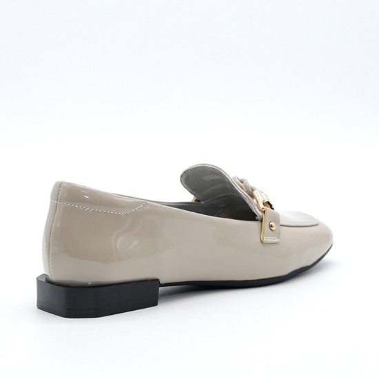 Giày lười nữ Aokang màu Kem 192333047