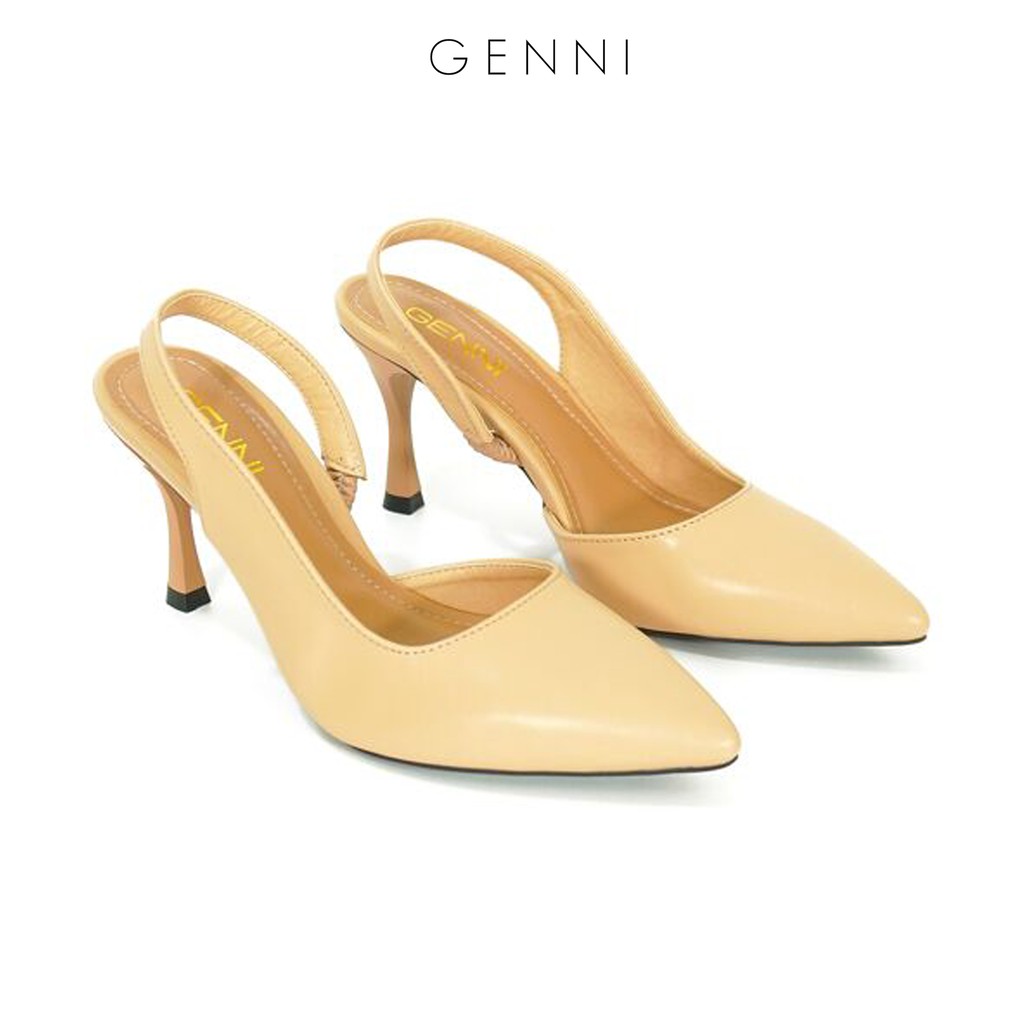 Giày Slingback trơn 5P GE298 - Genni