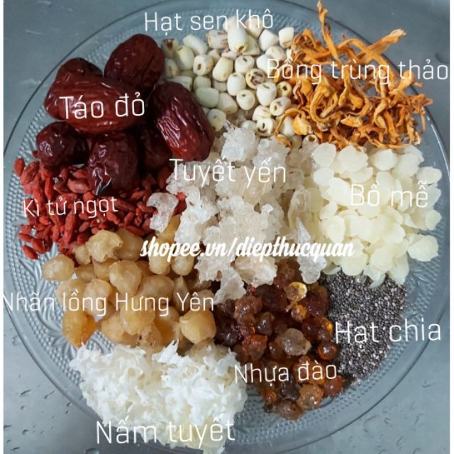 Set 15 vị chè dưỡng nhan San Tuyết