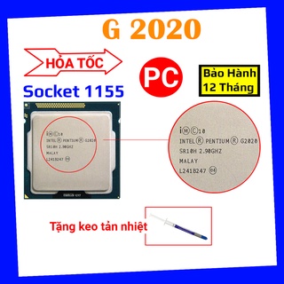 Mua   tặng keo tản nhiệt   chip g2020 socket 1155 dùng lướt bảo hành 1 đổi 1 trong 1 năm