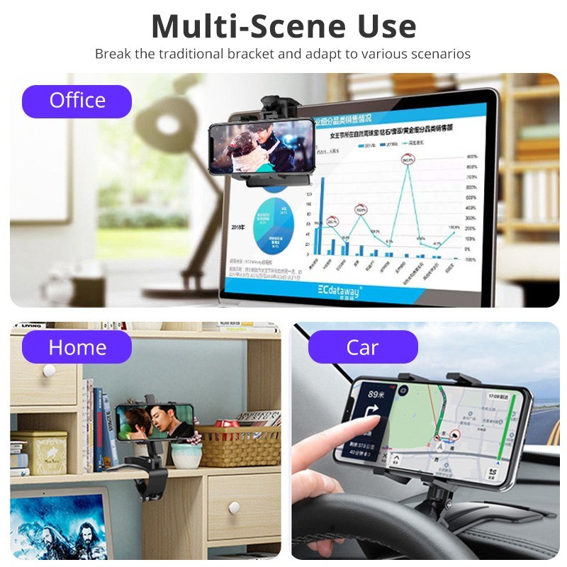 Giá Đỡ Điện Thoại Gắn Bảng Điều Khiển Xe Ô Tô | BigBuy360 - bigbuy360.vn