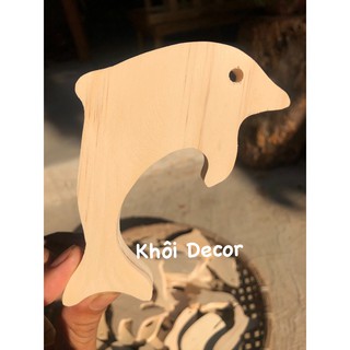 cá gỗ từ gỗ tái chế