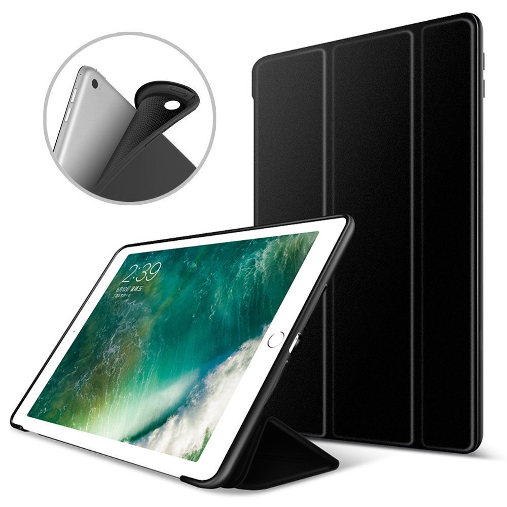 Bao Da Cao Cấp Dành Cho Ipad 11 Inch/ Air 3 10.5 inch/ Mini 5 - Tự Động Tắt Mở - Ốp Dẻo Silicone Mềm Mại