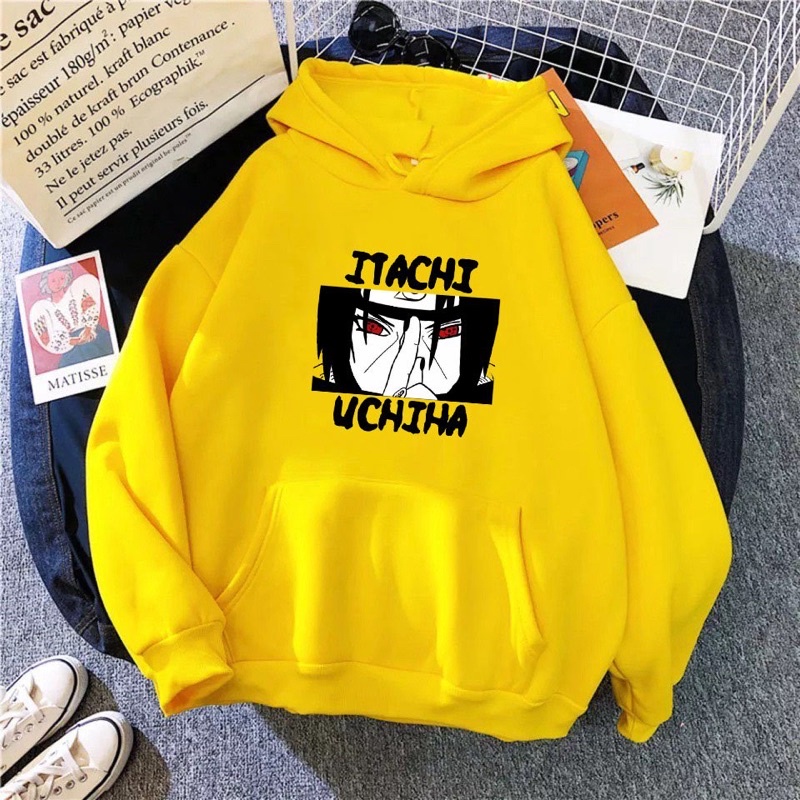 Áo hoodie nỉ ITACHI size 40-70kg