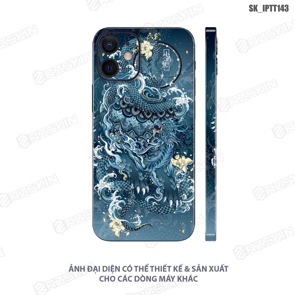 Miếng Dán Skin Hình Full Lưng Viền Dành Cho Mọi Dòng IPhone |SK_IPTT143| Chất Liệu 3M Cao Cấp, Cán PVC Bền Màu, Dễ Dán