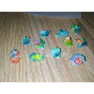 San hô đất sét trang trí keycap resin