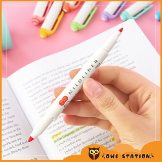 [LẺ] Bút highlight 2 đầu ZEBRA MILDLINER HIGHLIGHTER (Part 01)