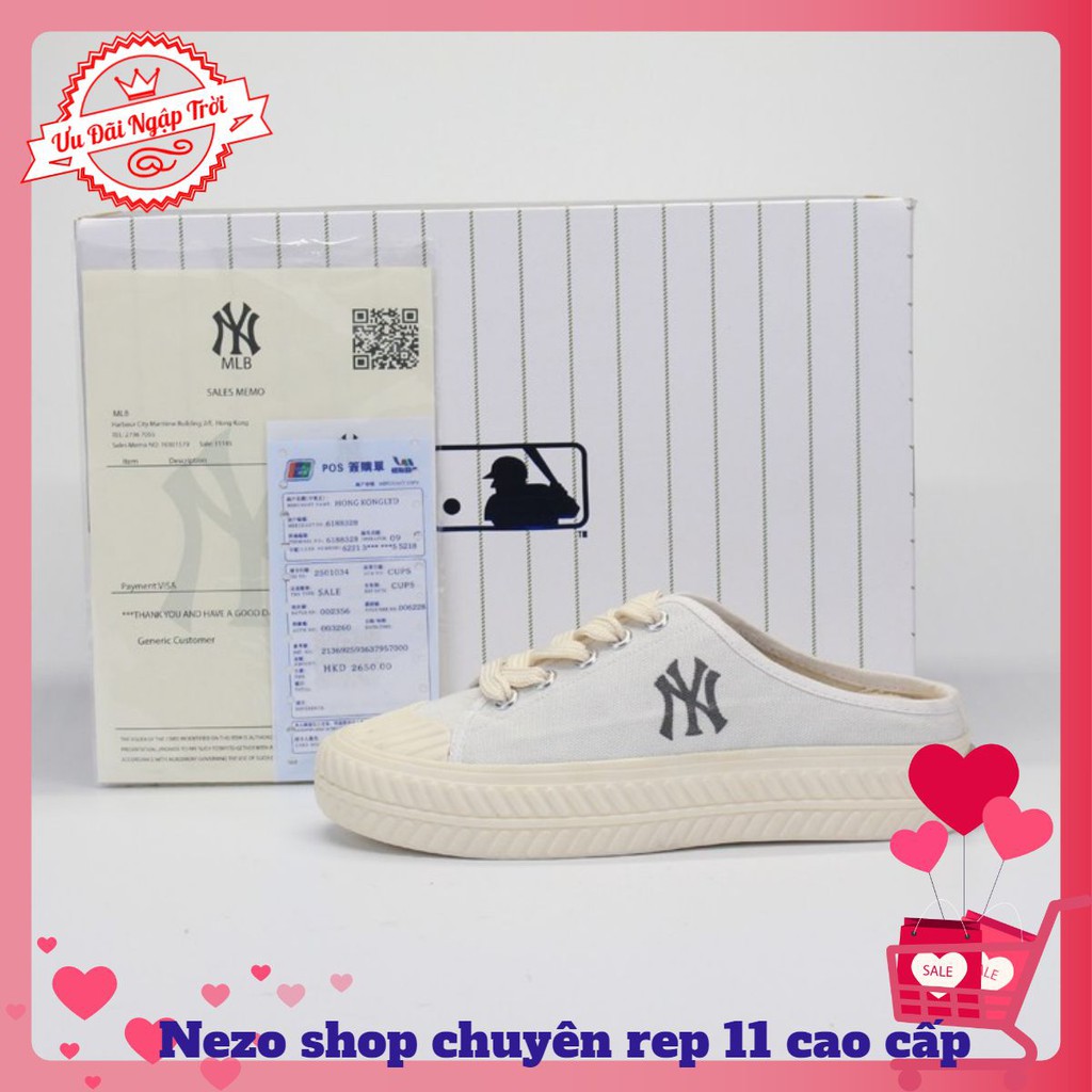 [ HÀNG 11 - Bản Trung ] sục 𝐌𝐋𝐁 đạp gót cao cấp , đạp gót , sục ny trắng . NEZO SHOP | BigBuy360 - bigbuy360.vn