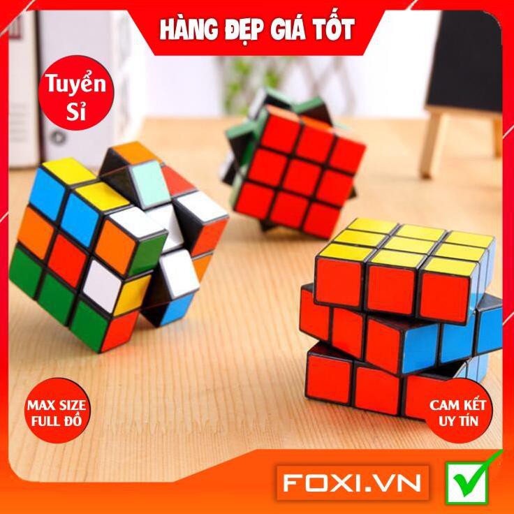 Khối Rubik-Rubic 3x3-2x2-Đồ chơi giải trí Foxi phát triển trí tuệ cao cho trẻ-kích thích não bộ toàn diện