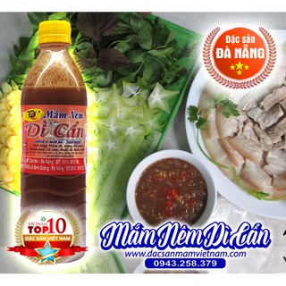 Mắm nêm Dì Cẩn chai 500ml