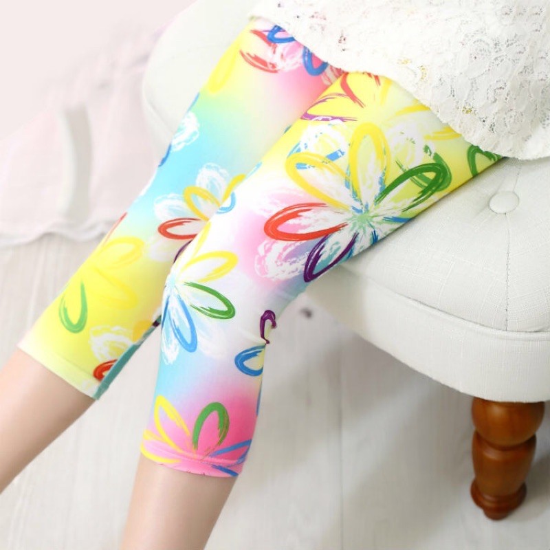 Quần Legging Lửng Mùa Hè Cho Bé Gái H&amp;N Fashion Shop