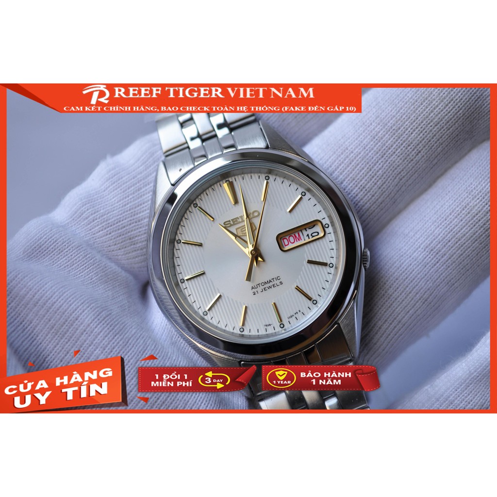 Đồng hồ nam Seiko 5 automatic chính hãng SNKL17K1