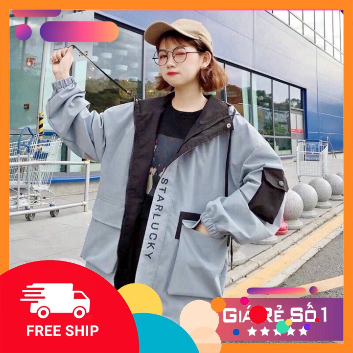 𝗡𝗘𝗪 𝗔𝗥𝗥𝗜𝗩𝗔𝗟 ÁO KHOÁC DÙ Túi Hộp A840 (Form Rộng XL)