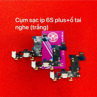 Đuôi sạc + ổ tai nghe iphone 6s plus/7G/7 plus/8G/8 plus