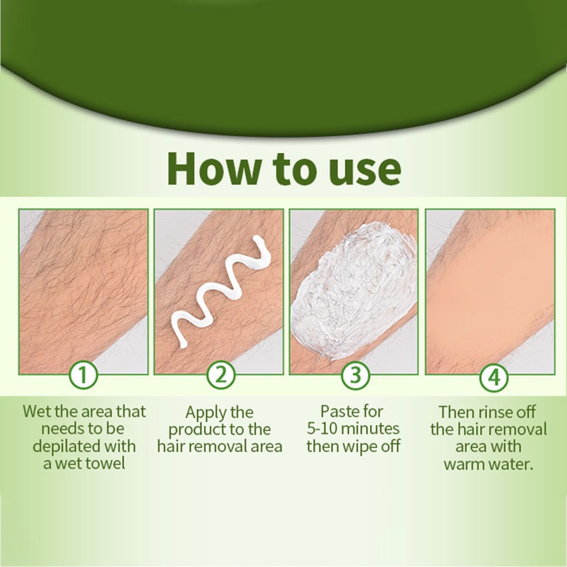 Kem tẩy lông vĩnh viễn thành phần tự nhiên chuyên dụng dành cho nam và nữ