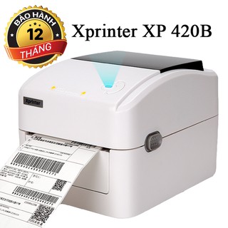 Máy in đơn hàng tmđt, máy in tem mã vạch xprinter 420b