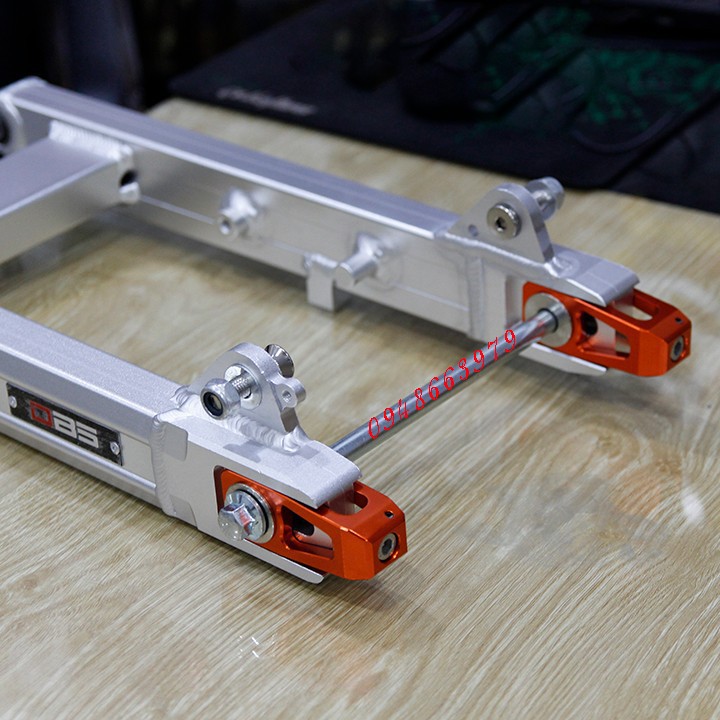 Gấp nhôm DBS gắn dream,wave thái hãng.