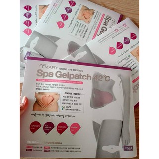Miếng dán tan mỡ bụng spa gel patch 42°c hàn quốc sl10
